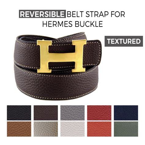 faux belt straps that fit hermes buckle|TEXTURED Calfskin Belt Strap for HERMÈS Buckle Belt Kit.